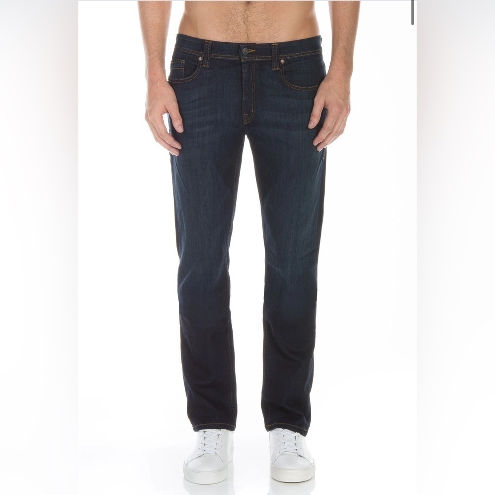 Fidelity Denim Jimmy Slim Fit Denim Jeans in Clampdown Dark wash Size 32x30